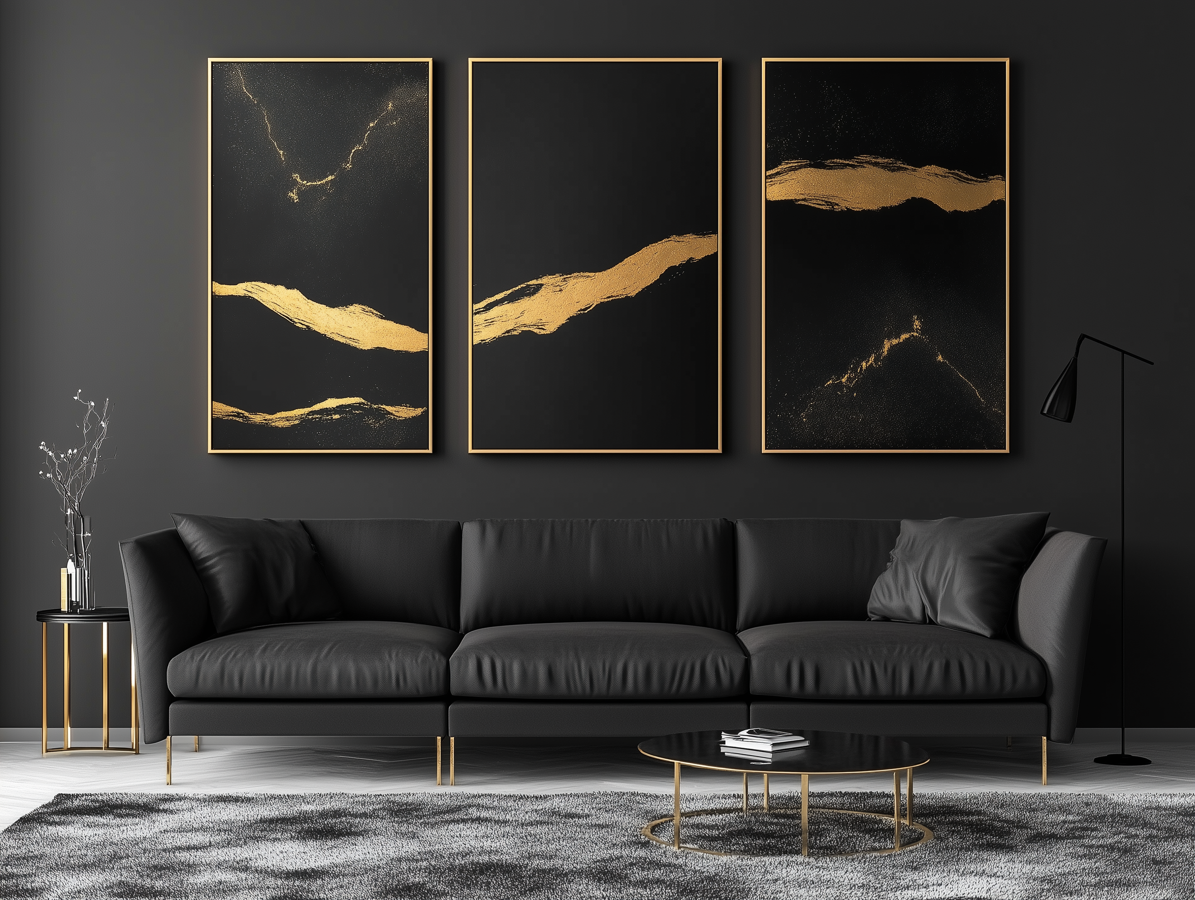 Black & Gold Poster Collection